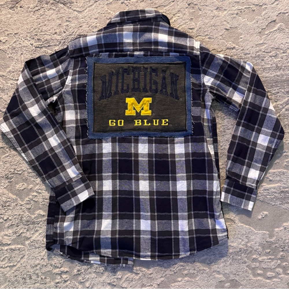 Michigan Wolverines Flannel